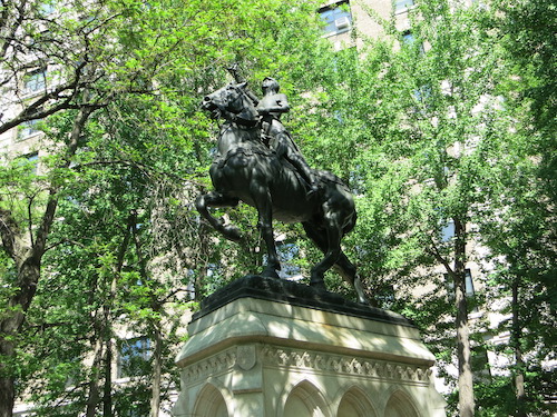 joan of arc park riverside park manhattan nyc