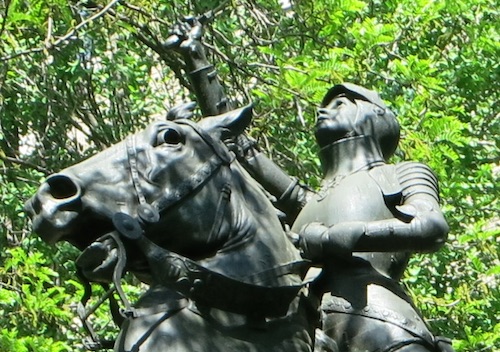 joan of arc park riverside park manhattan nyc