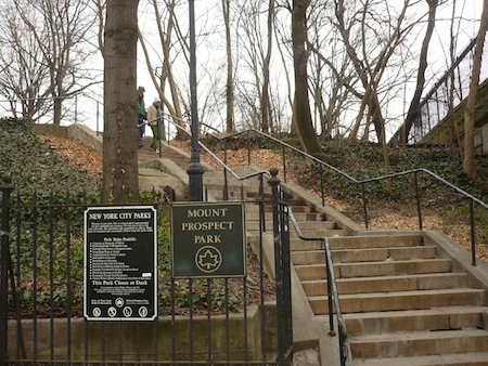 Renovated steps commemorate Polo Grounds