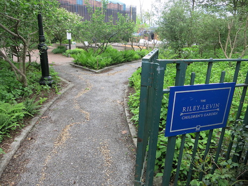 riley-levin children's garden swindler cove sherman creek park inwood manhattan nyc