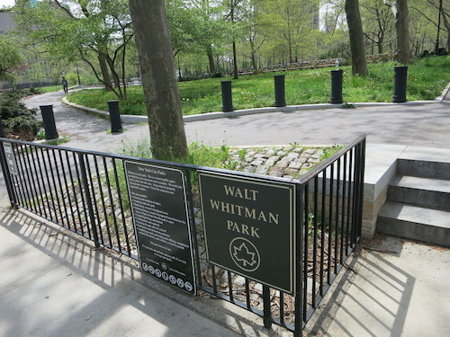 walt whitman park cadman plaza brooklyn nyc