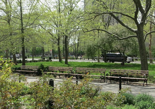 walt whitman park cadman plaza brooklyn nyc