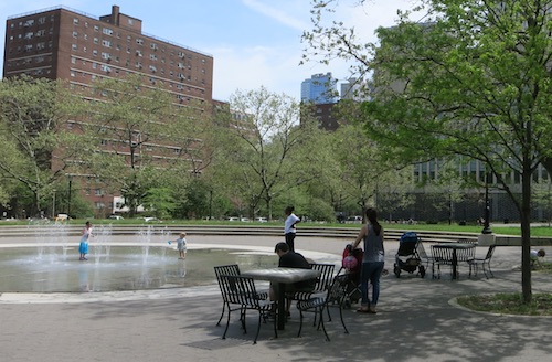 walt whitman park cadman plaza brooklyn nyc