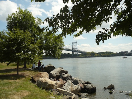 triborough bridge from wards island