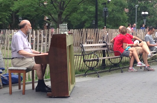 washington square park music nyc