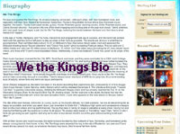 We The Kings Bio