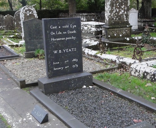 William Butler Yeats gravesite