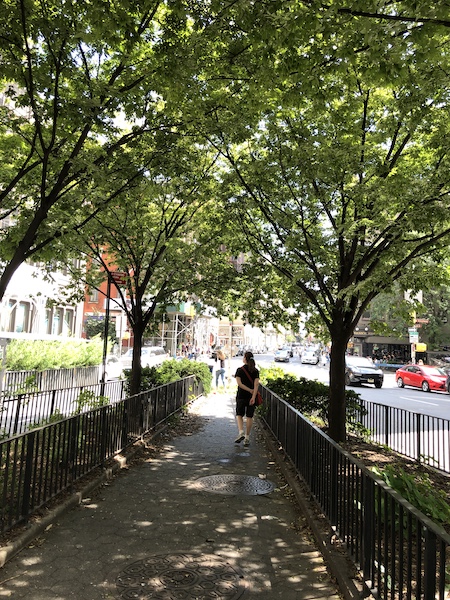 nameless triangle park soho manhattan new york city parks