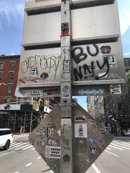 nameless triangle park soho manhattan new york city parks