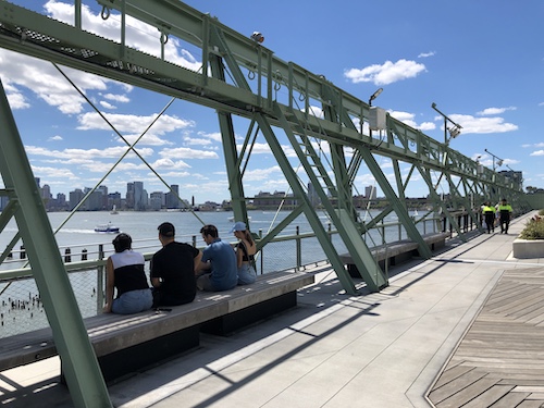 pier 57 rooftop park hudson river park manhattan new york city parks