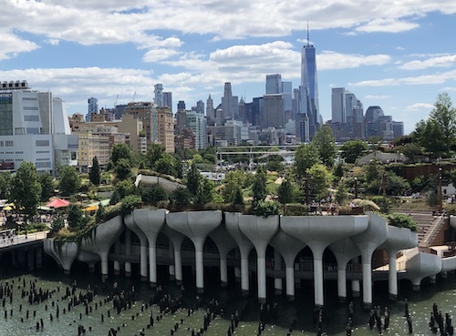 pier 57 rooftop park hudson river park manhattan new york city parks little island