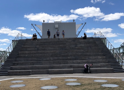 pier 57 rooftop park hudson river park manhattan new york city parks