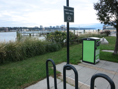 west harlem piers park manhattanville manhattan nyc