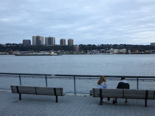 west harlem piers park manhattanville manhattan nyc